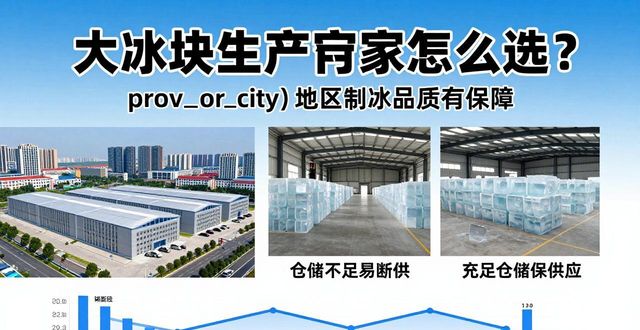 大冰块生产厂家怎么选？烟台地区制冰品质有保障