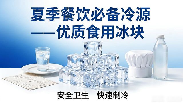 餐饮食用冰块供应商选择_食用冰块与普通冰块区别_烟台食用冰块销售