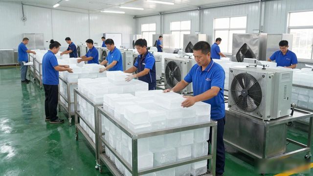 烟台夏季车间降温冰块,工厂师傅都在用这个方法