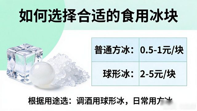 烟台食用冰块多少钱 价格与选择全解析