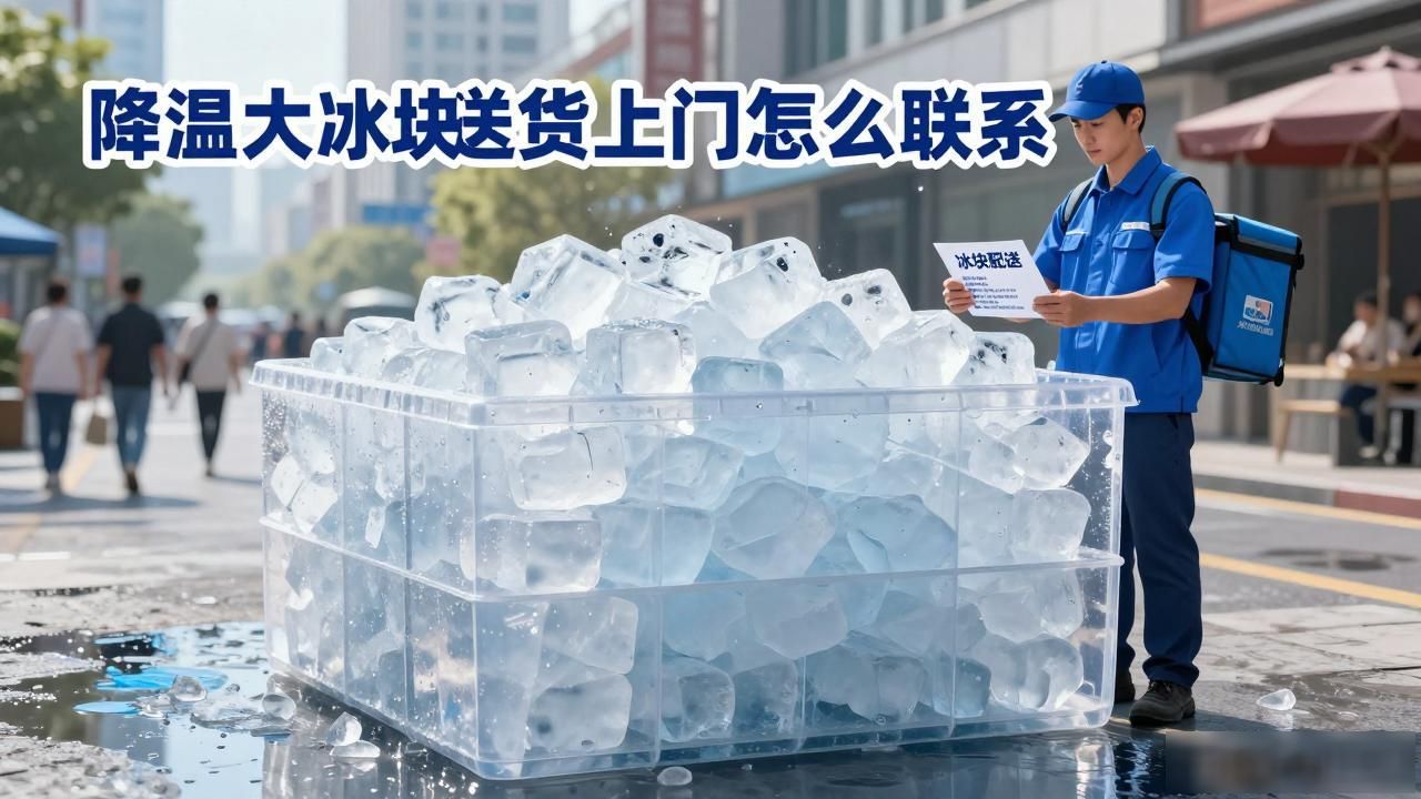 烟台降温大冰块送货上门怎么联系