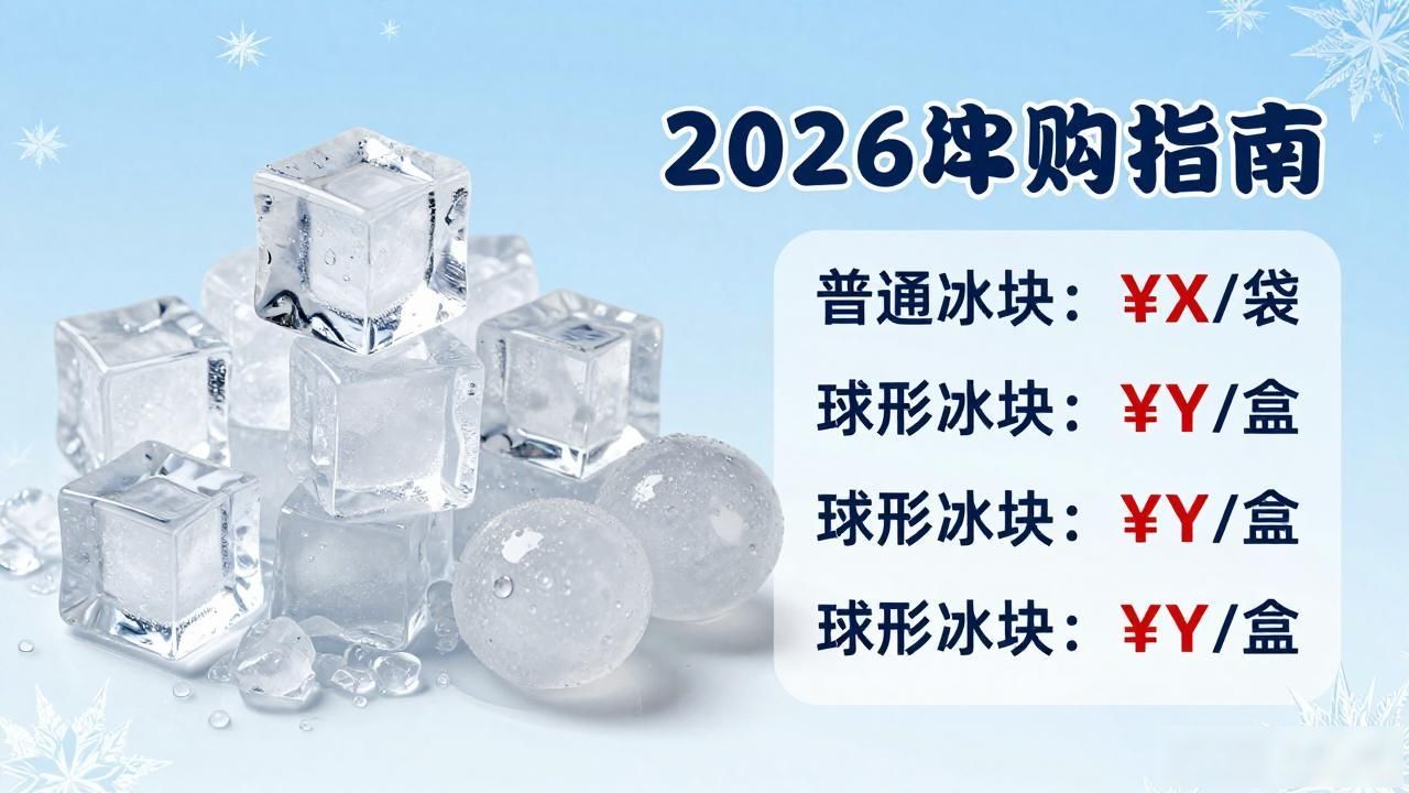 2026烟台食用冰块市场价格与选购指南