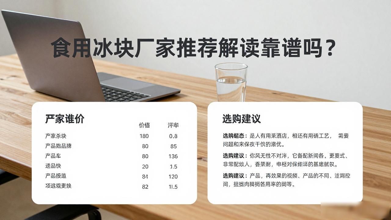 烟台食用冰块厂家推荐解读靠谱吗？