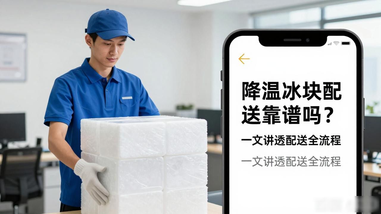 烟台降温冰块配送靠谱吗？一文讲透配送全流程