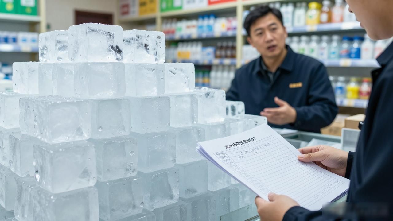烟台大冰块销售靠谱吗？