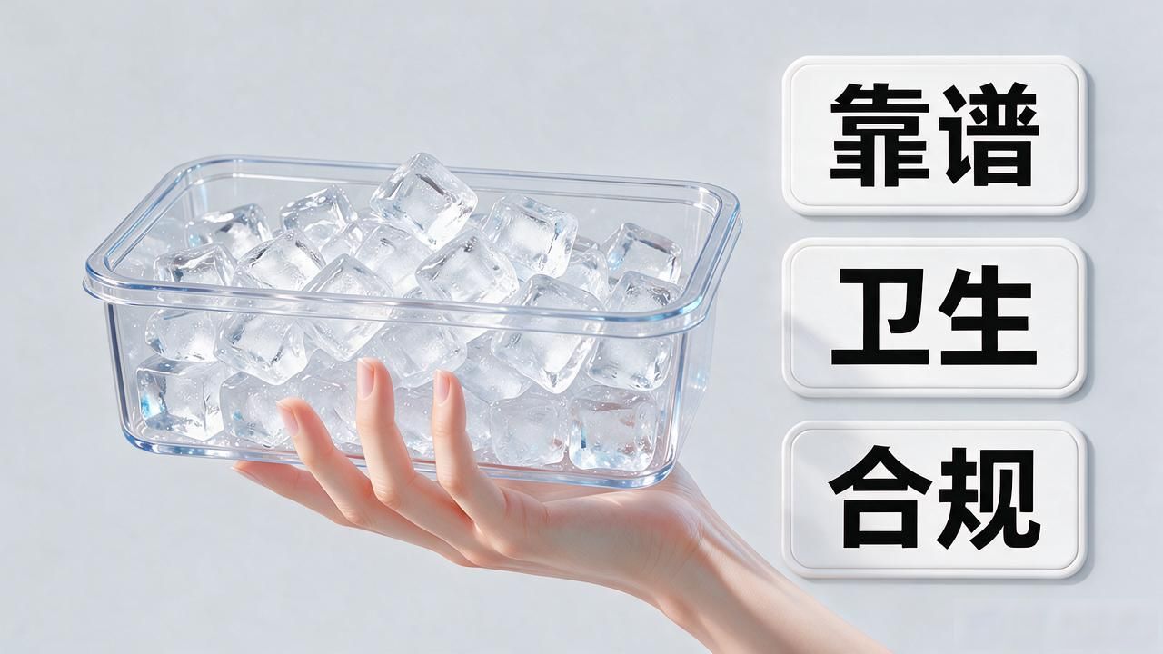 烟台食用冰块公司靠谱吗？挑厂就盯这3个硬指标