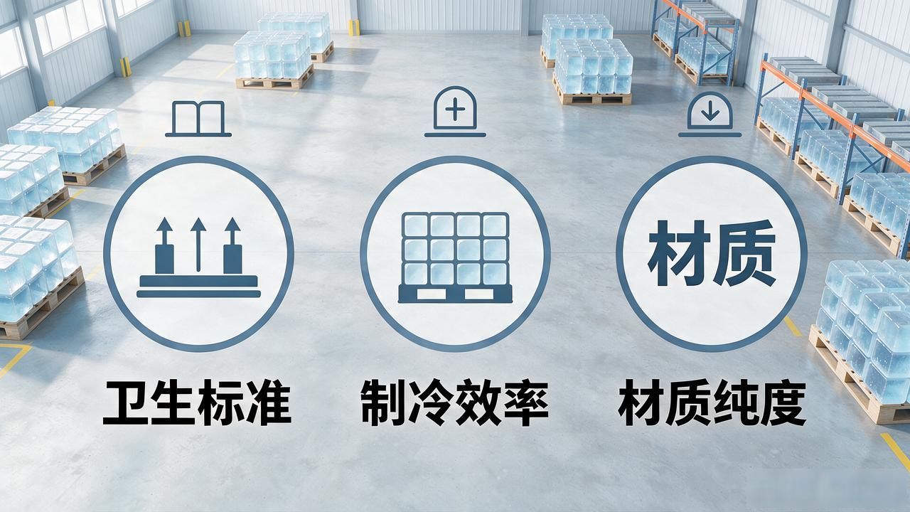 烟台工业冰块厂家怎么挑？记住这3个硬指标别踩坑