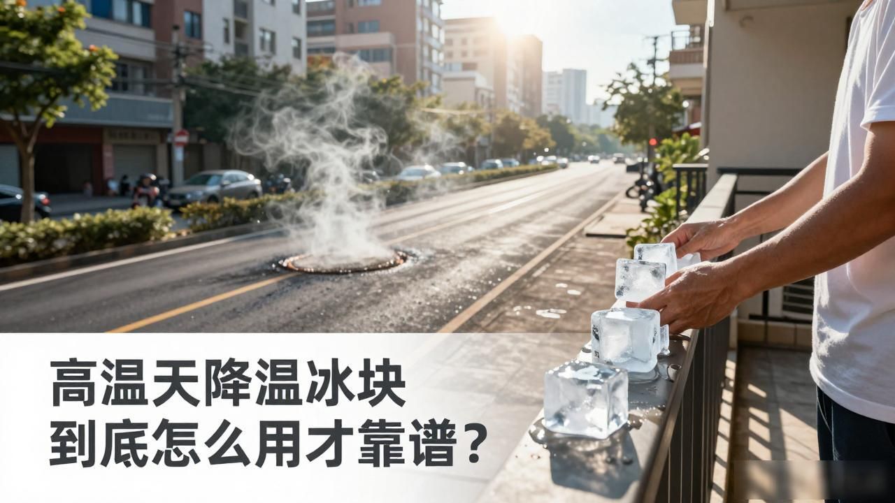 烟台高温天降温冰块到底怎么用才靠谱？