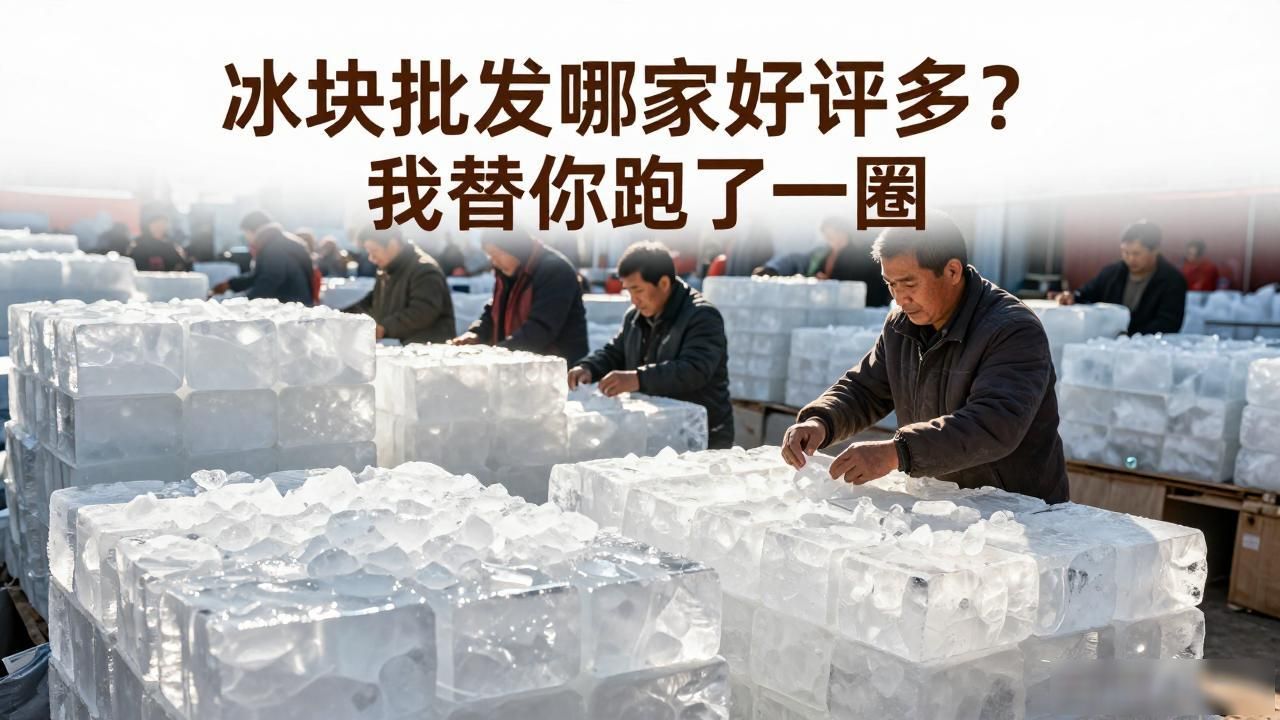 烟台冰块批发哪家好评多？我替你跑了一圈